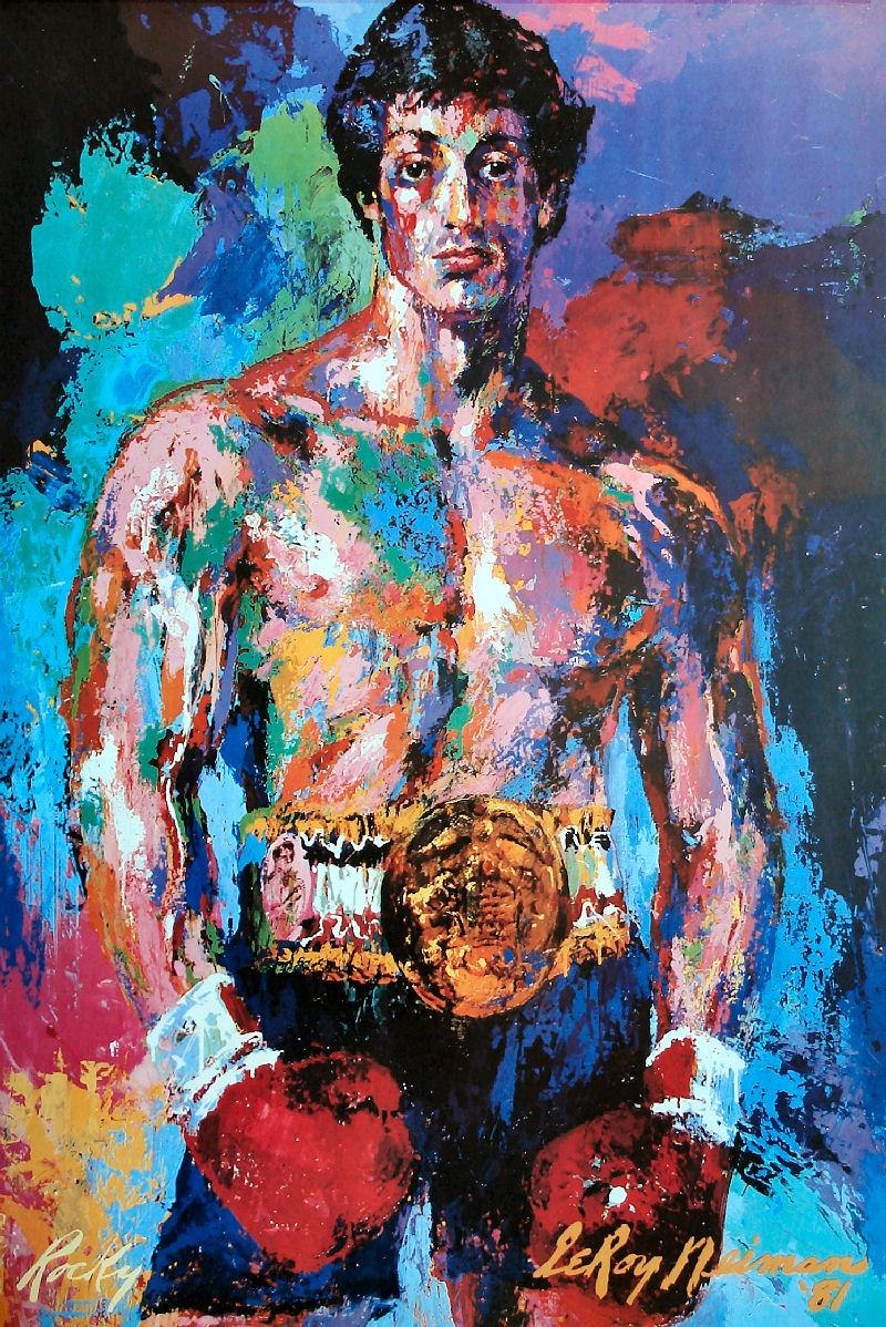 Leroy Neiman Rocky Balboa